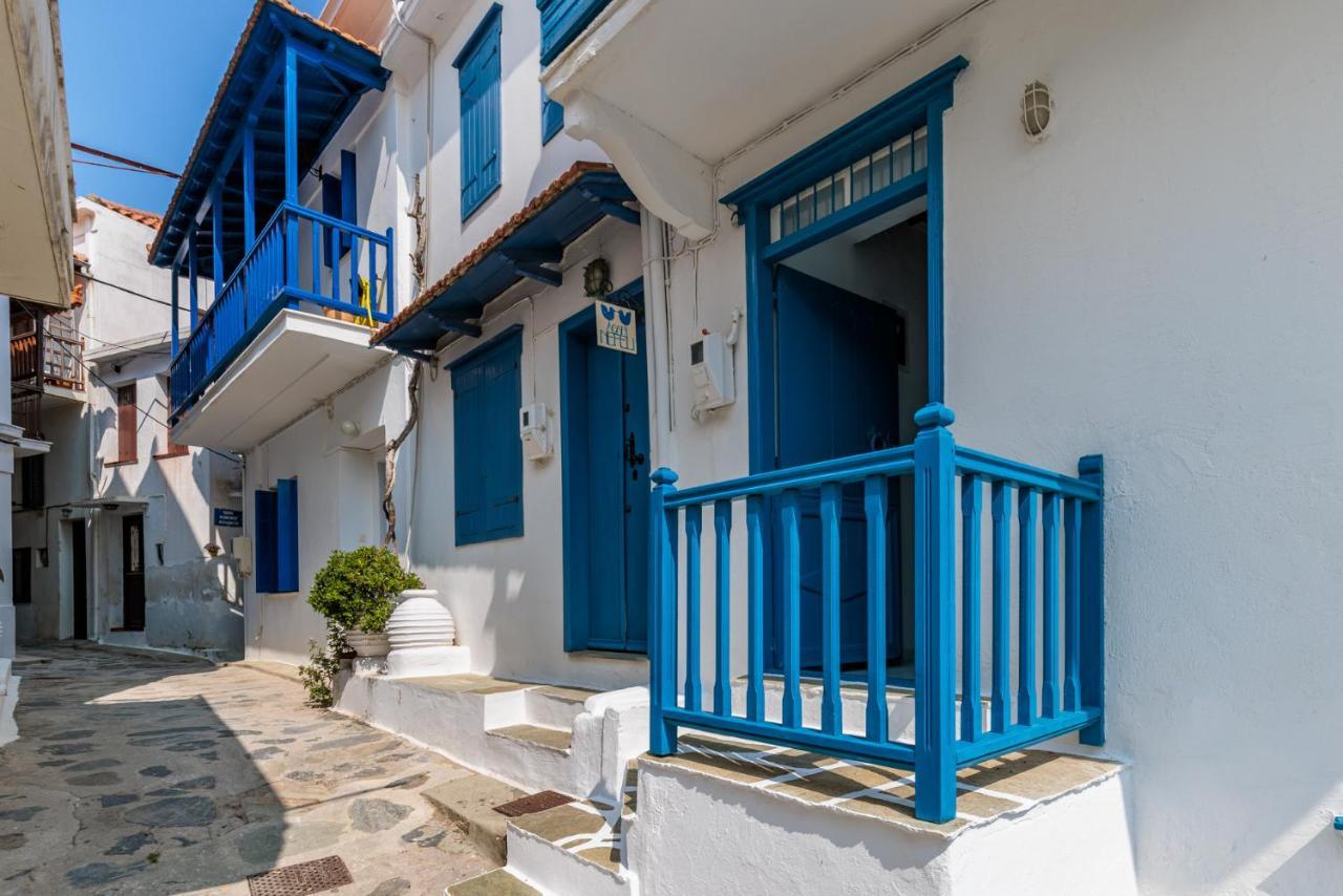 Вилла The Lemon Tree House Скопелос Экстерьер фото