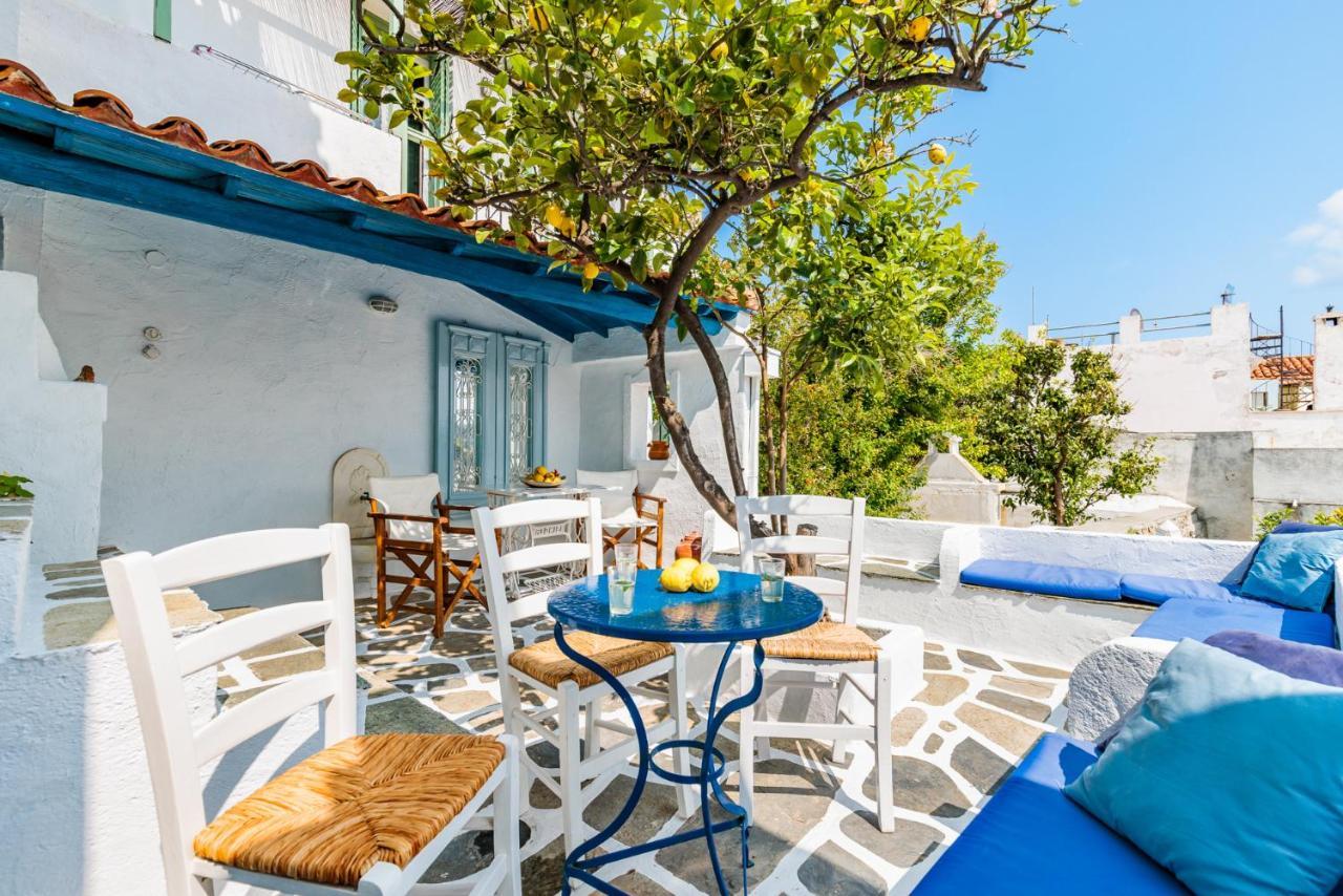 Вилла The Lemon Tree House Скопелос Экстерьер фото